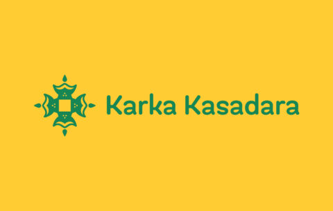 MyTamilGuru_Karka Kasadara logo_Green on Yellow